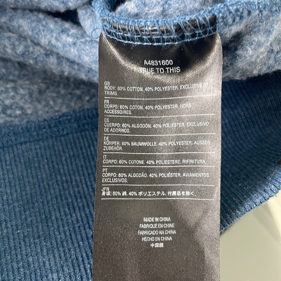 Volcom blue zip up hoody - Picture 6 of 6